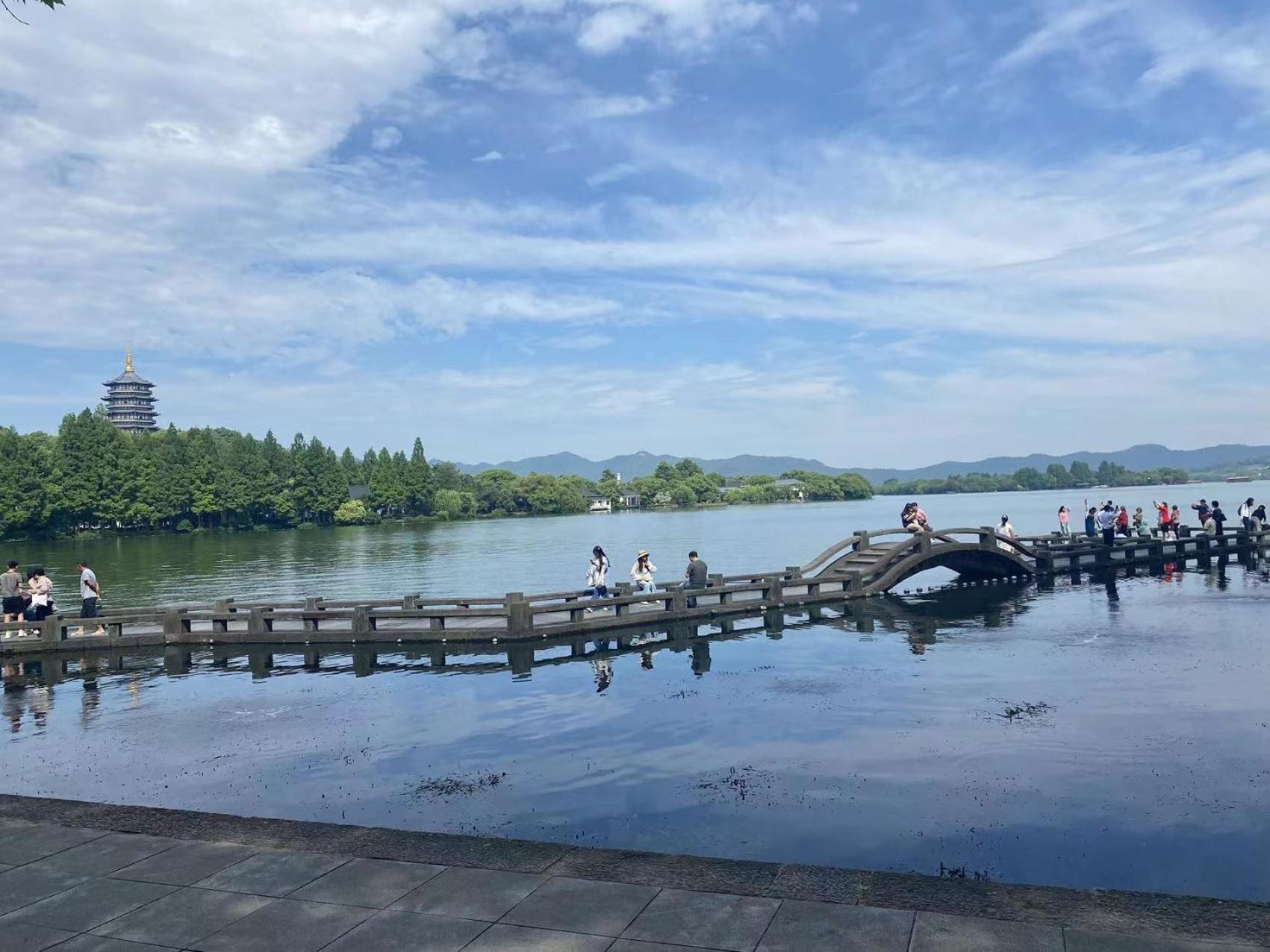 Hangzhou Memory Travel International Hotel-Edge Westlake Zewnętrze zdjęcie